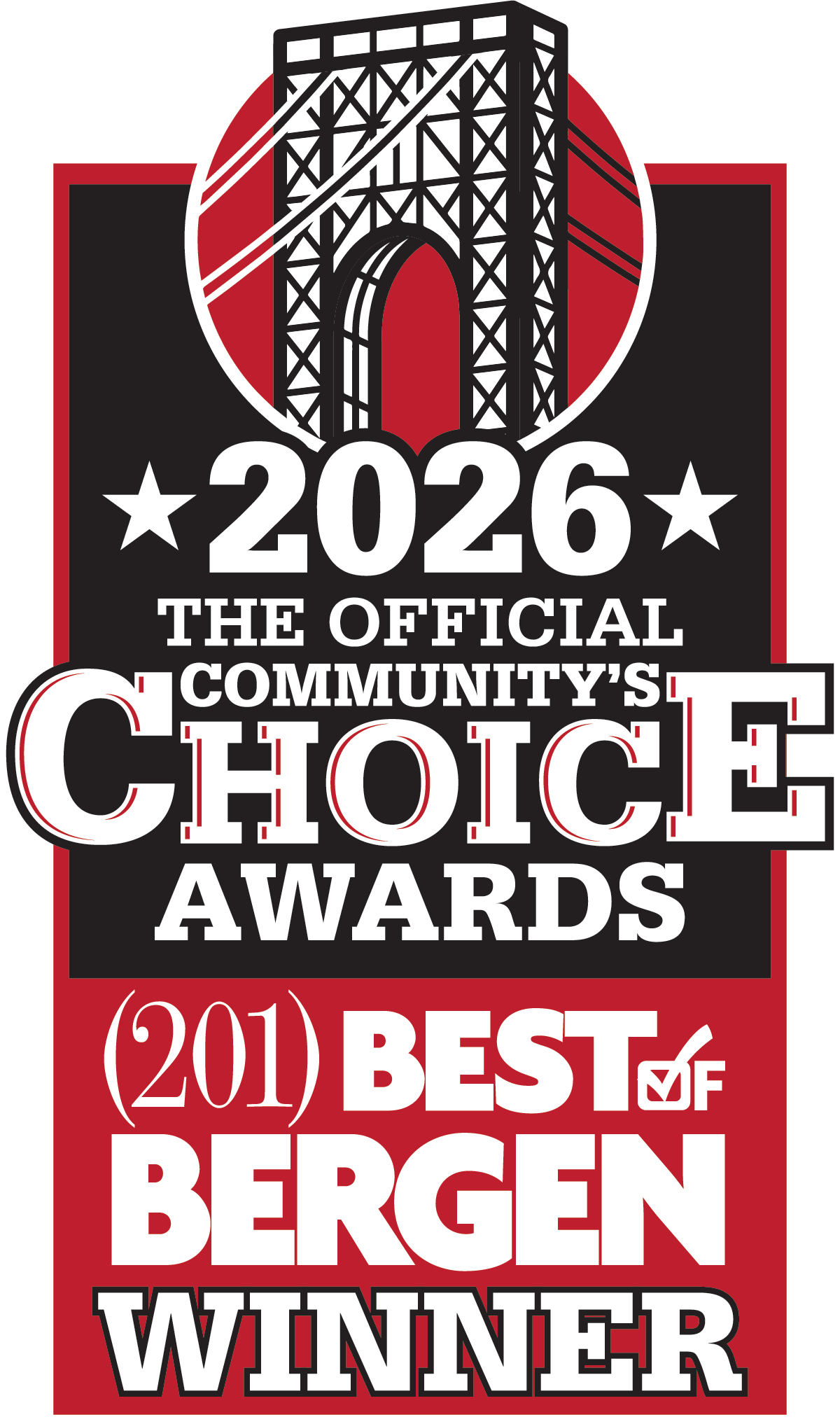 2026 (201) Best of Bergen Community’s Choice Awards winner